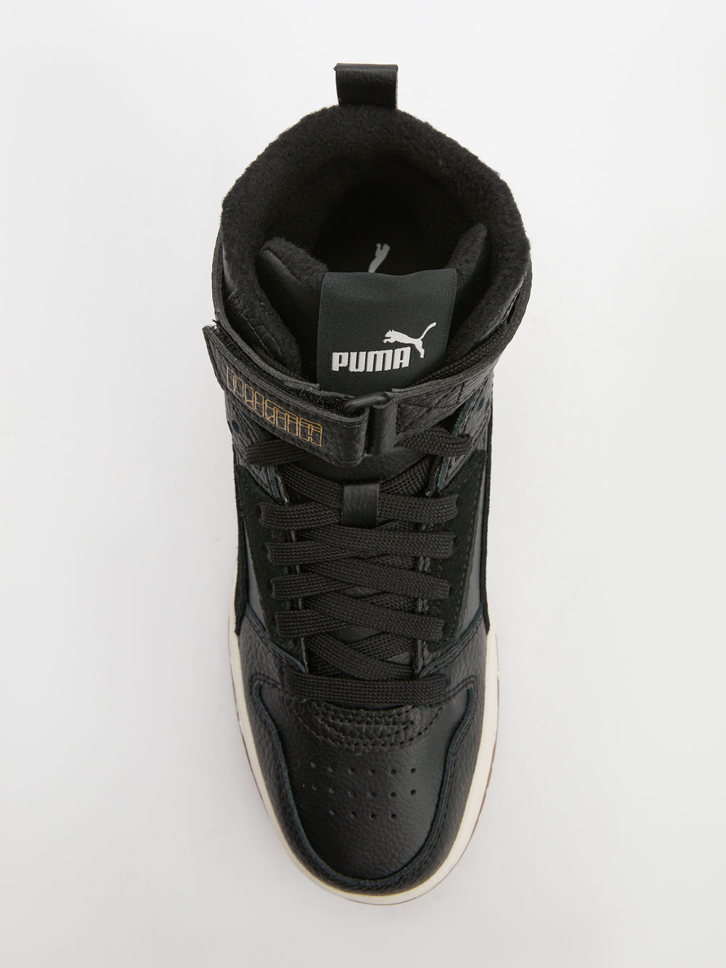 Детские высокие кеды PUMA RBD Game WTR Jr Артикул 4158802, черный