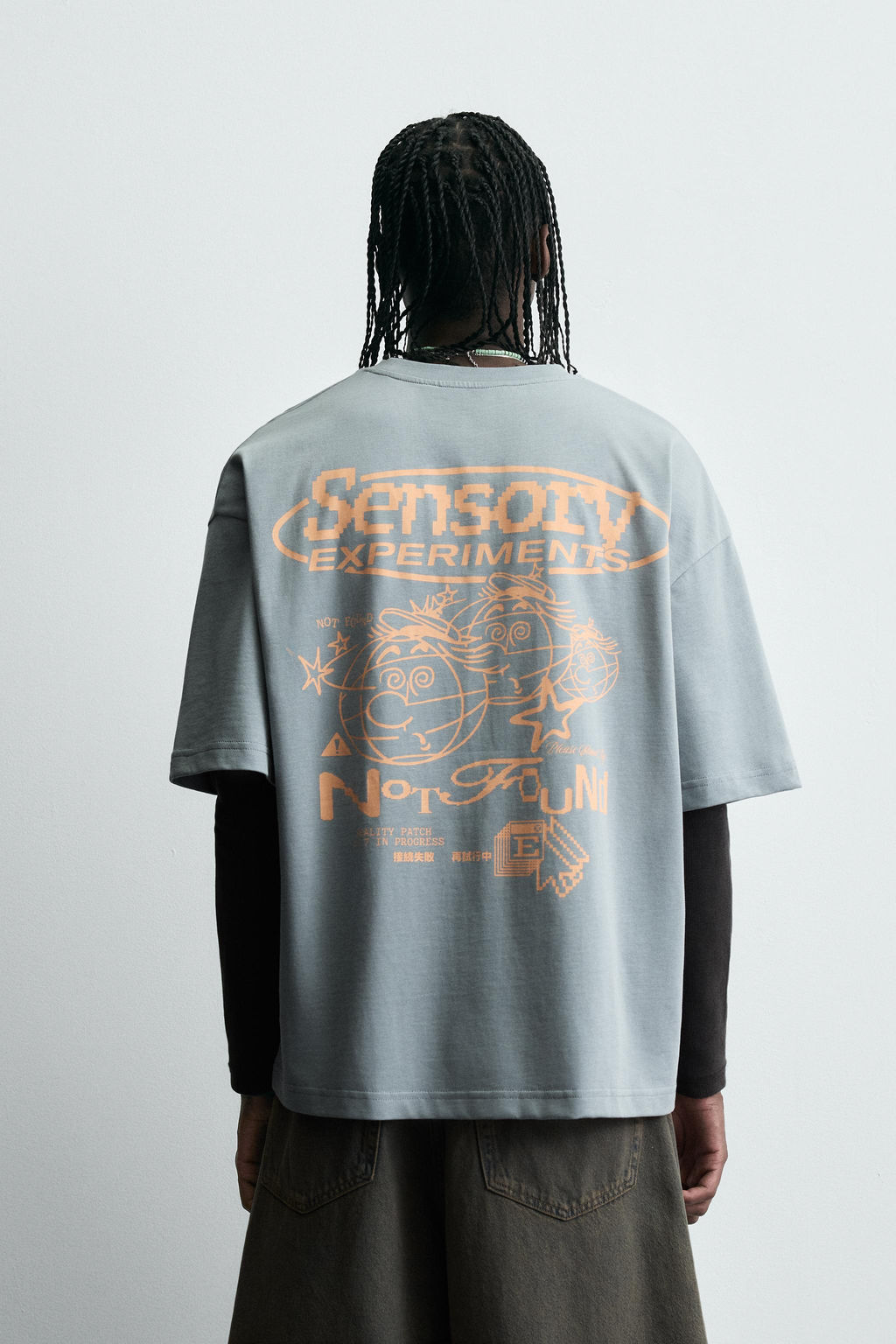 WASHED PRINT T-SHIRT - Zara фото 3