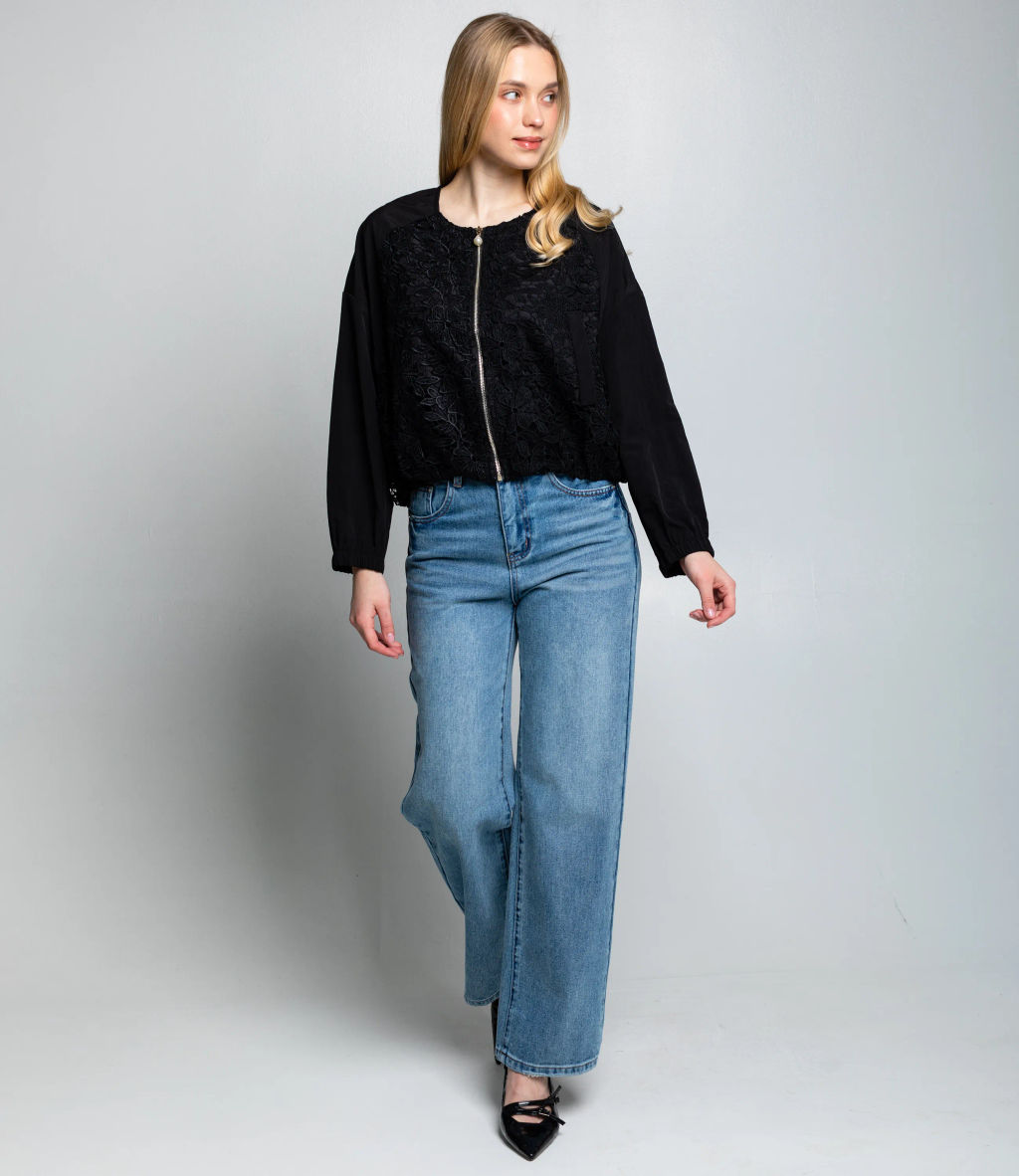 Бомбер #КТ2552, чёрный