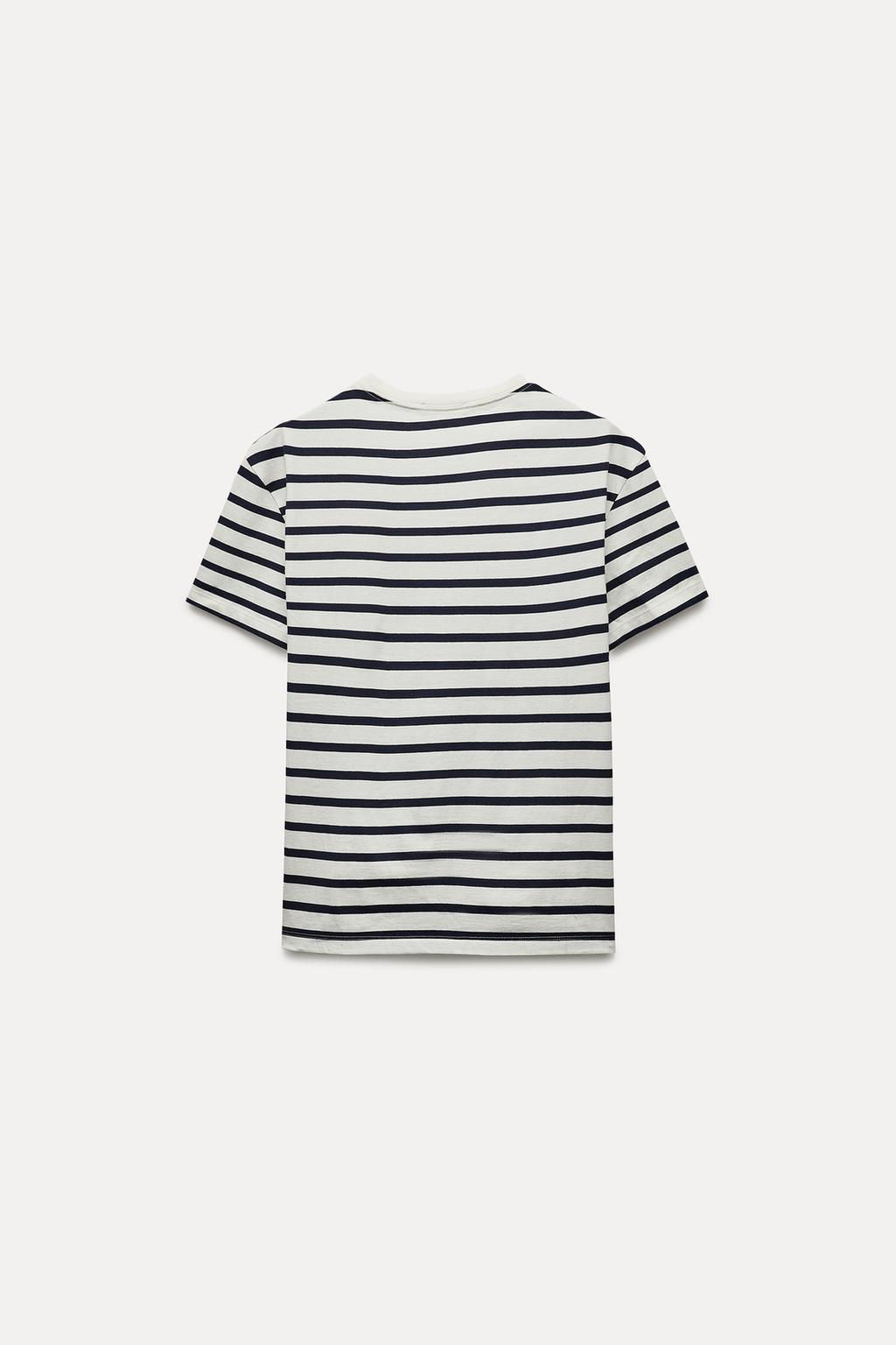 BASIC COTTON T-SHIRT - Zara фото 36