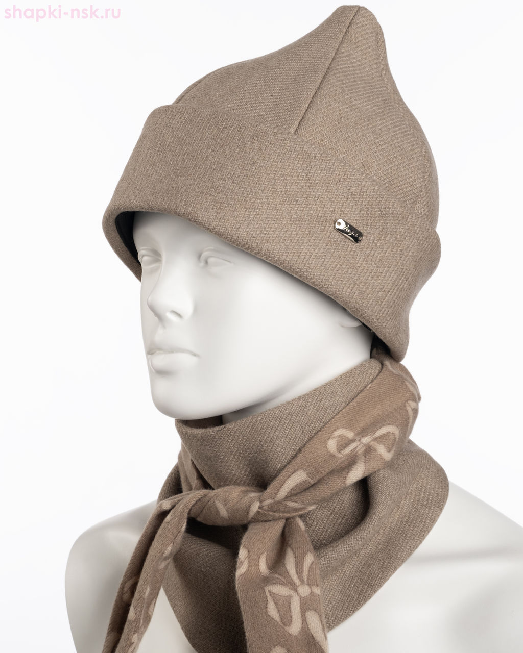 Тюльпан Комплект флис (колпак+бактус) (56-58)