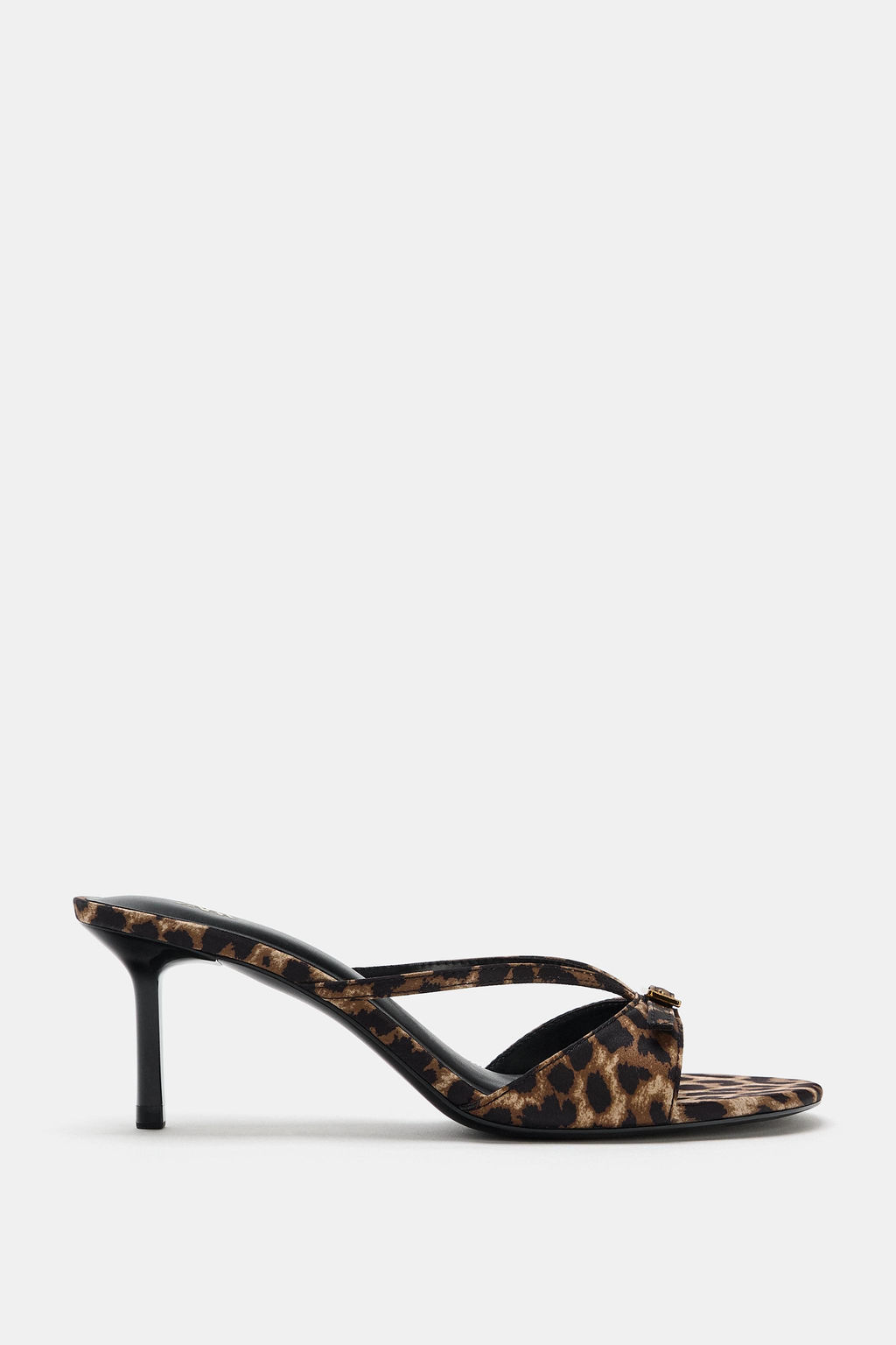 SANDALIA TAC?N ESTAMPADA / Leopardo - Zara фото 3