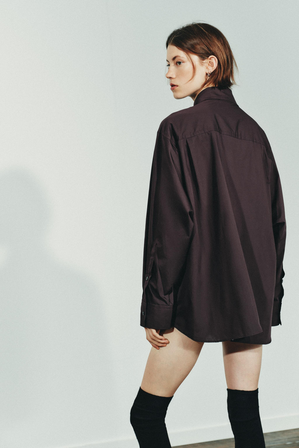 POPLIN NECKERCHIEF SHIRT - Zara фото 5