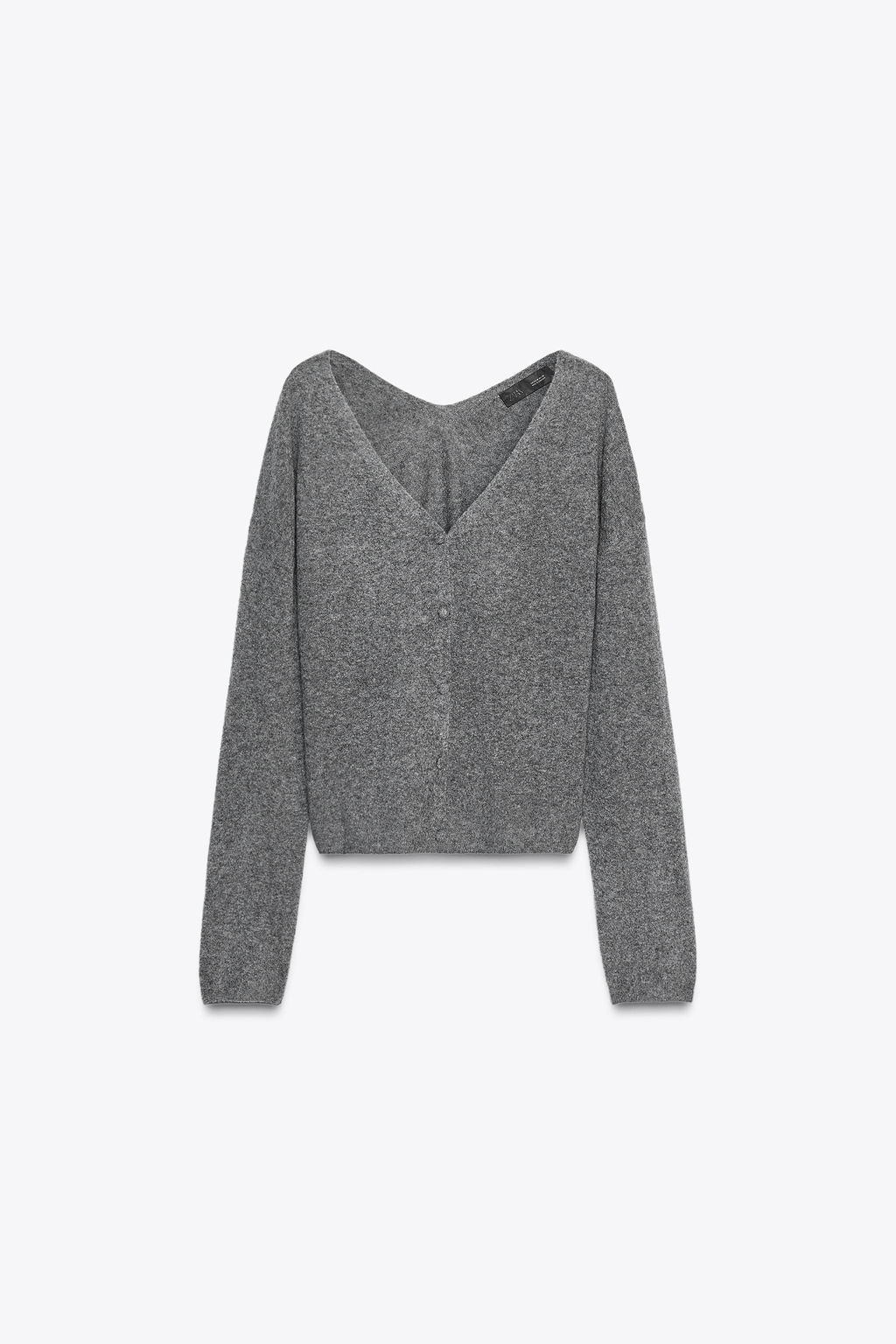 WOOL AND CASHMERE CARDIGAN - Zara фото 4