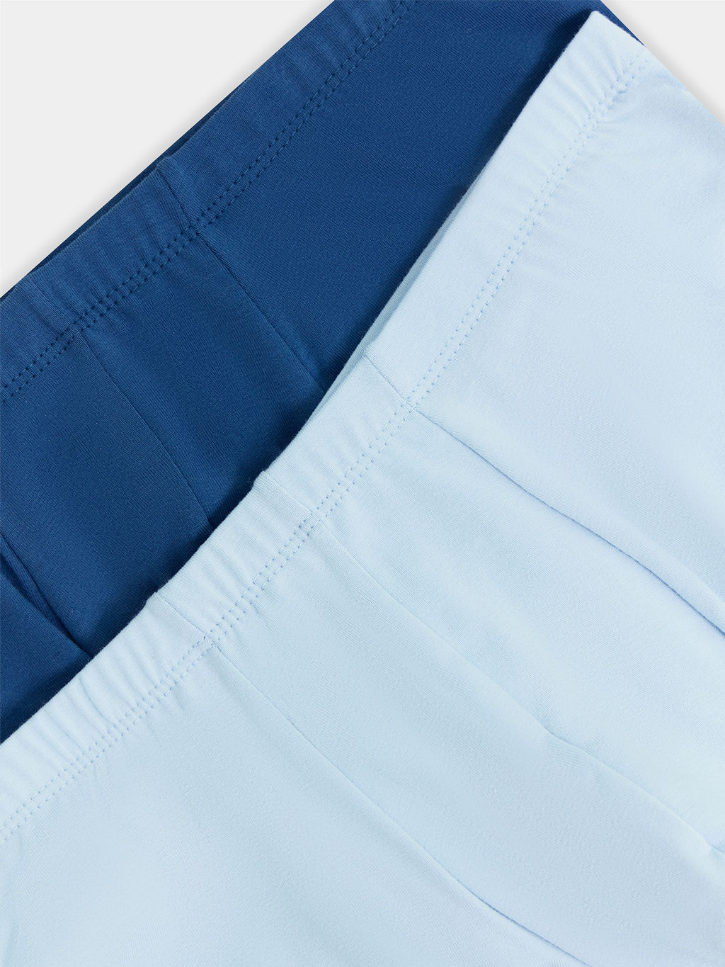 Трусы мужские боксеры мультипак (2 шт.) в сине-сером и пыльно-голубом цвете сине -серый +пыльно -голубой 411122-2 - Mark formelle фото 7