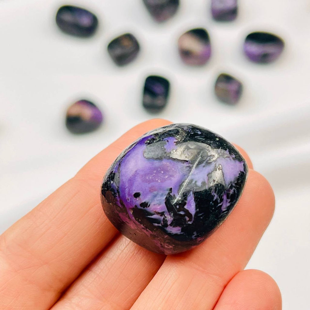 Галтовка из Чароита - Радуга самоцветов фото 2