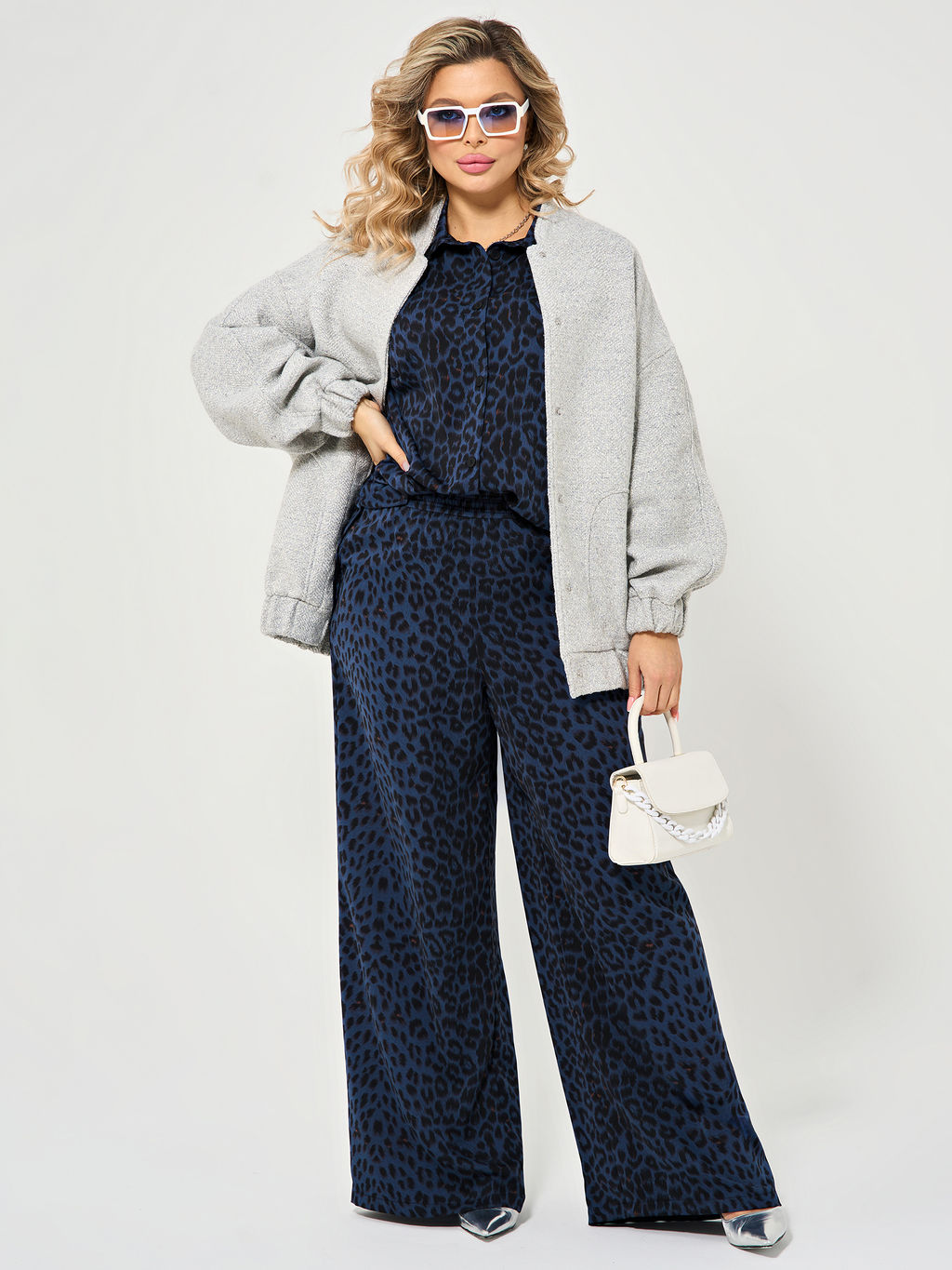 Брюки 0259-1 синий топаз