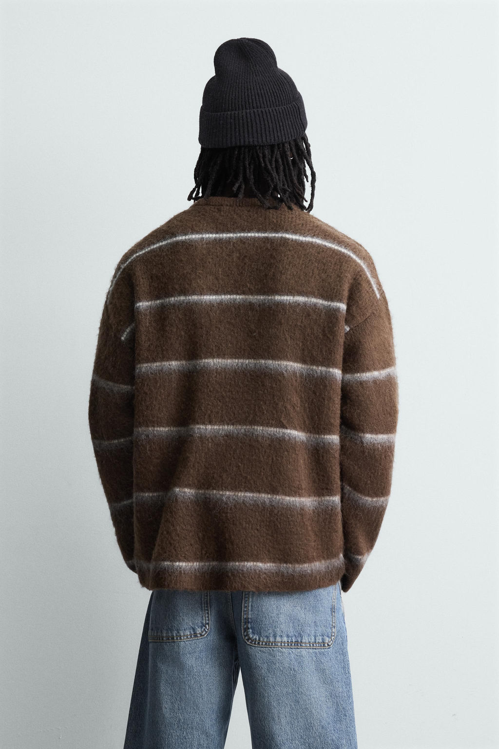 STRIPED TEXTURED JUMPER - Zara фото 3