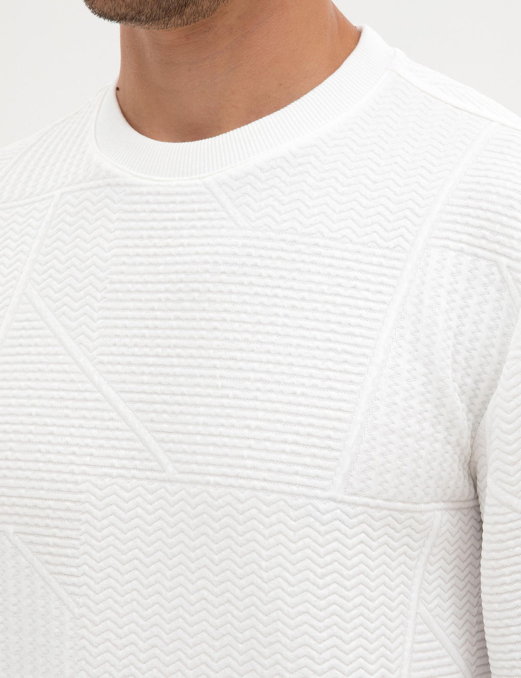 Ekru Regular Fit Sweatshirt - Pierre cardin фото 7