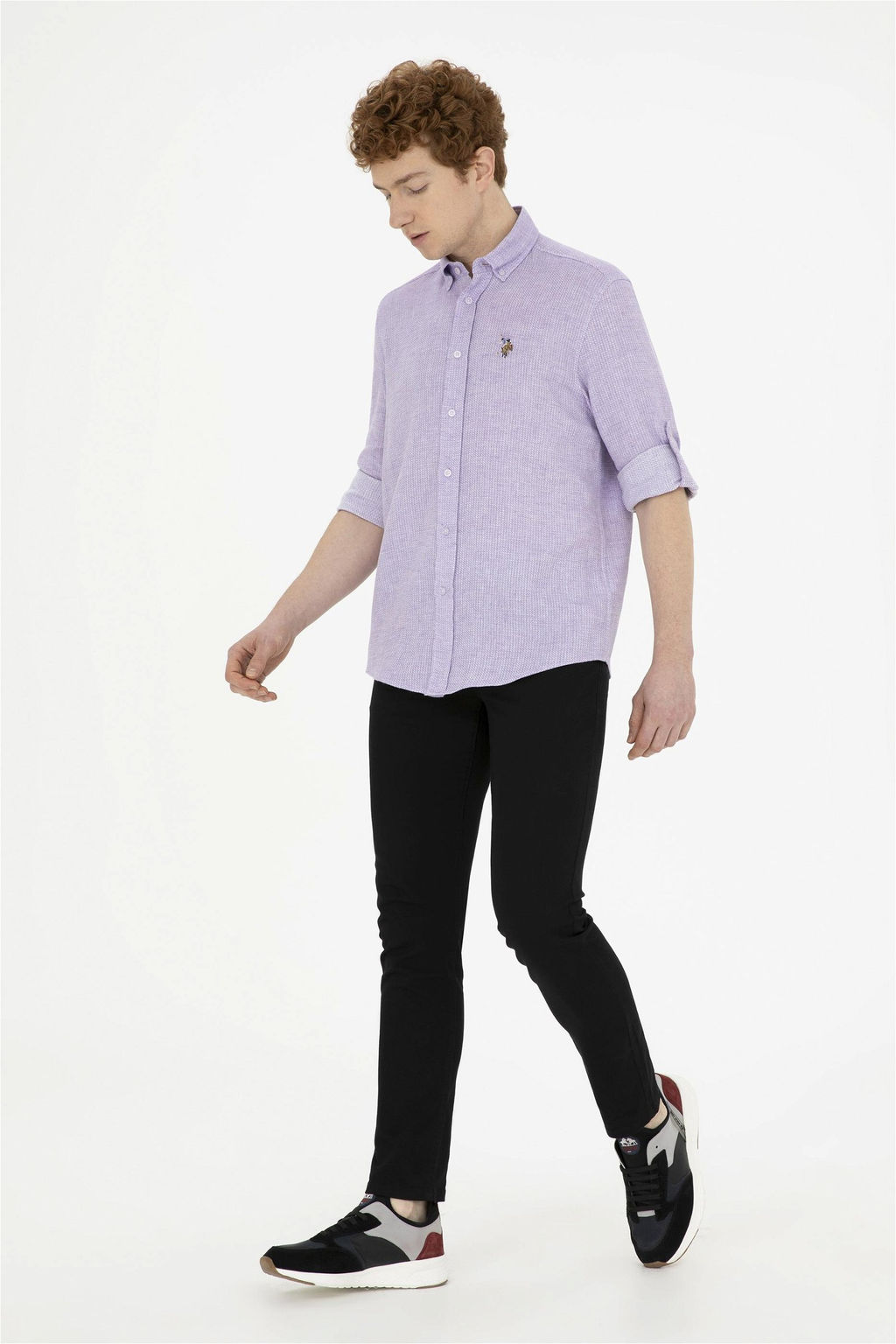 Мужские черные брюки из плотной ткани Неожиданная скидка в корзине - U.s. polo assn фото 3