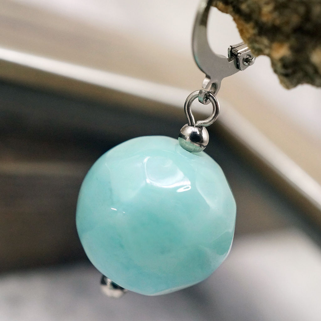 Серьги из муранского стекла MINT & SPICES LS1545