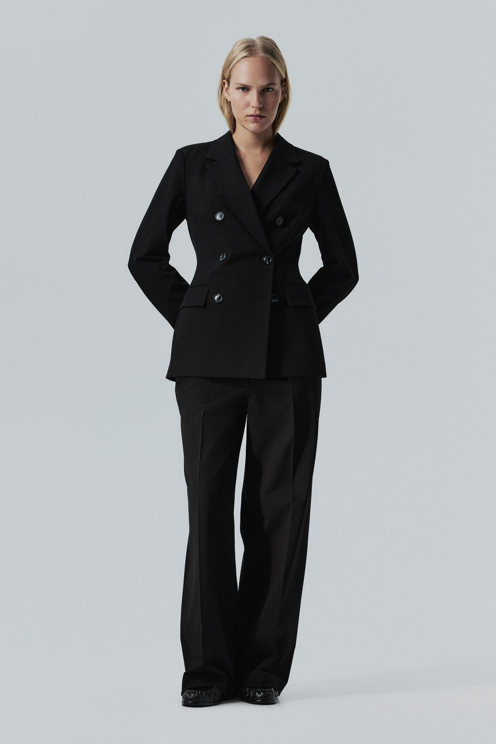 Pantal?n sastre ancho Wrinkle-resistant - H&m фото 6