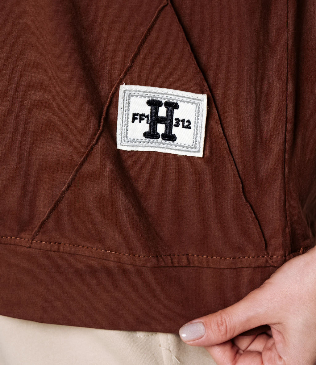 Футболка #КТ1062 (2), коричневый - Dommod фото 5