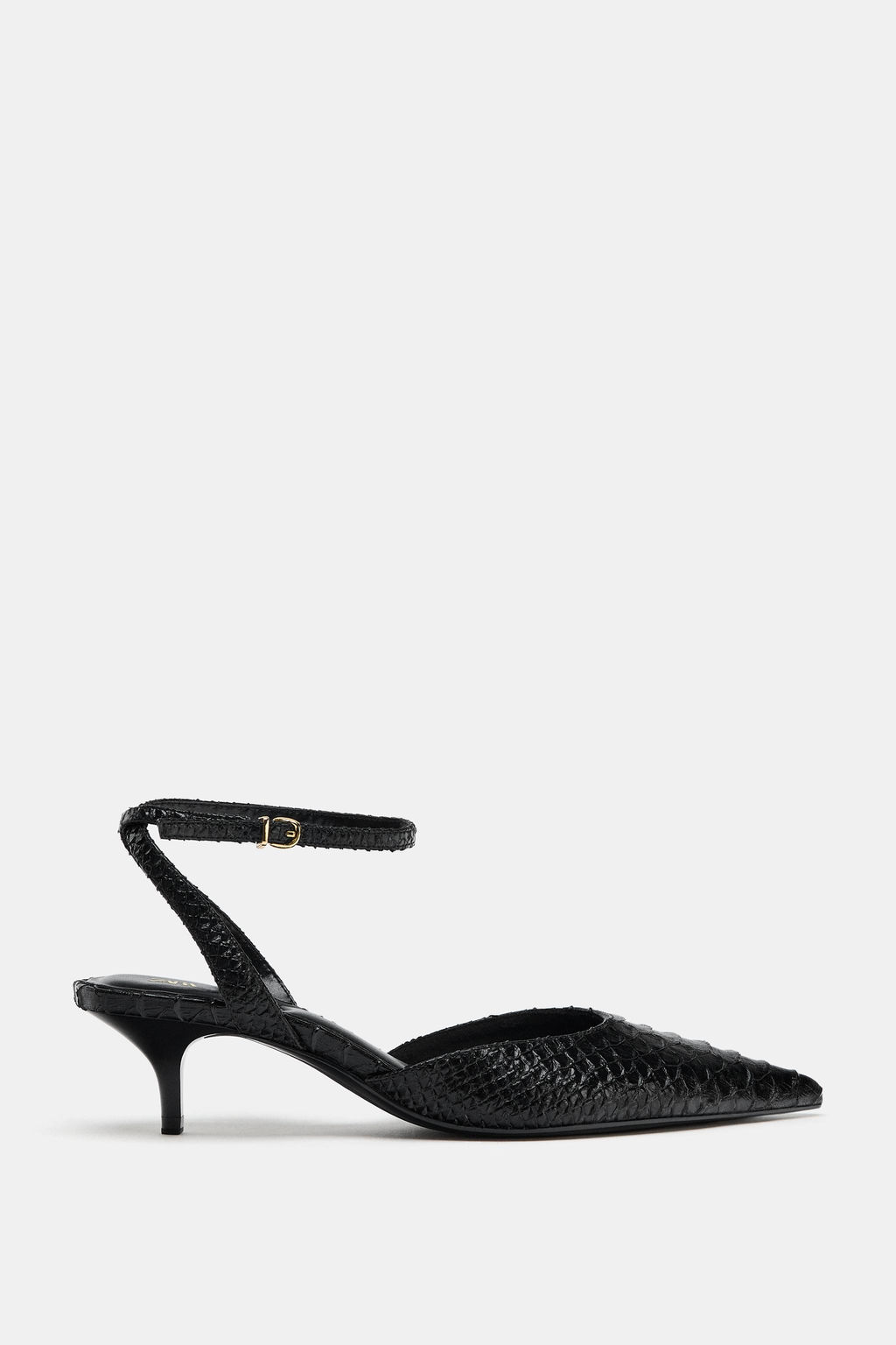 EMBOSSED SLINGBACK SHOES - Zara фото 3