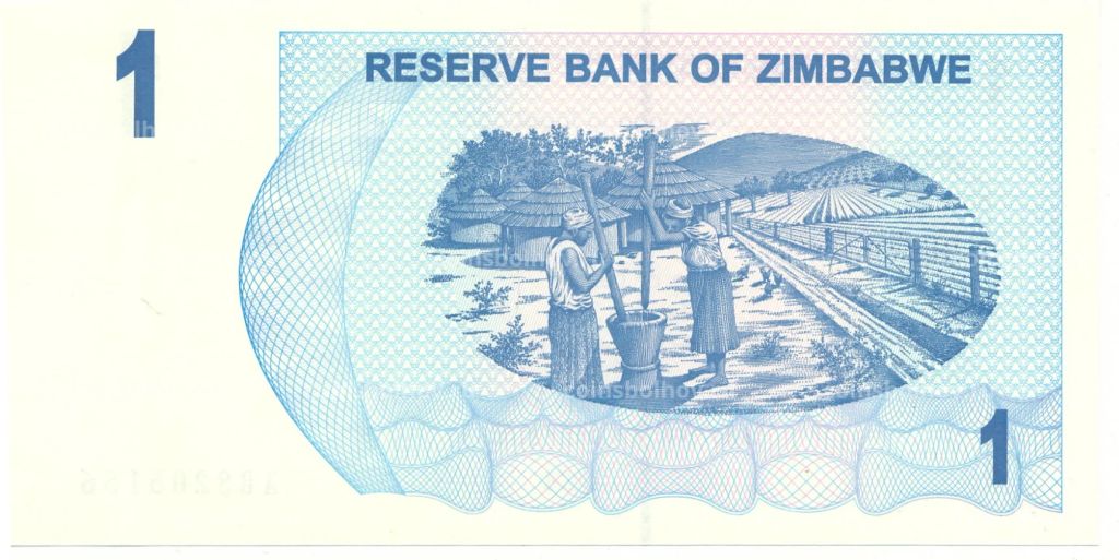 1 доллар 2006 года Зимбабве