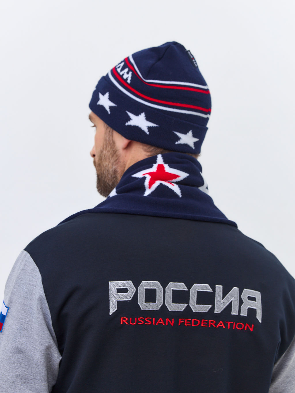 Шапка мужская RUSSIA 70M-RT-1834/1 - Addic фото 2