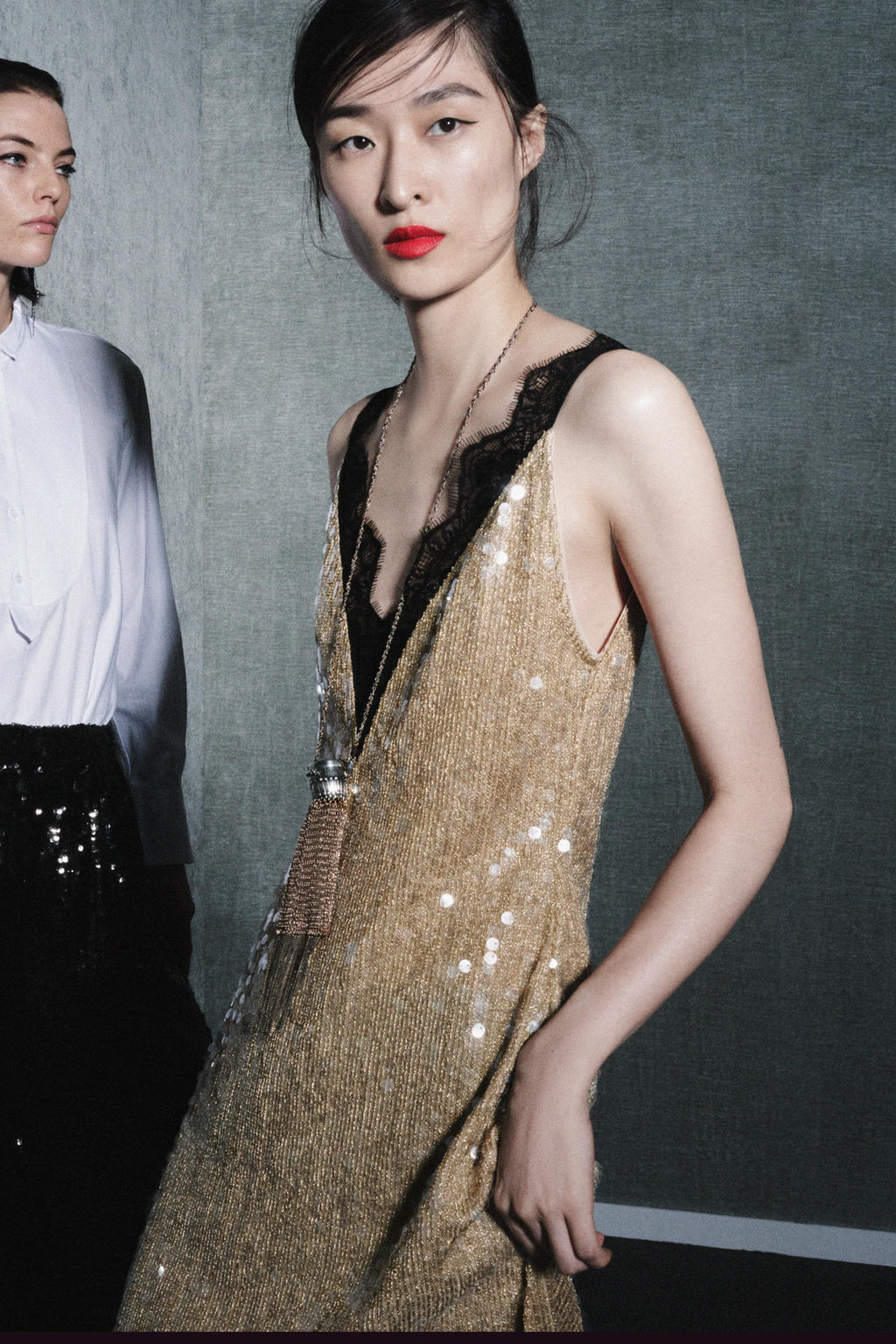 ZW COLLECTION SEQUIN LACE DRESS - Zara фото 4