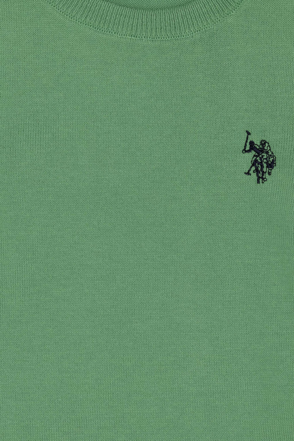 Erkek _ocuk Mint Bisiklet Yaka Triko Kazak