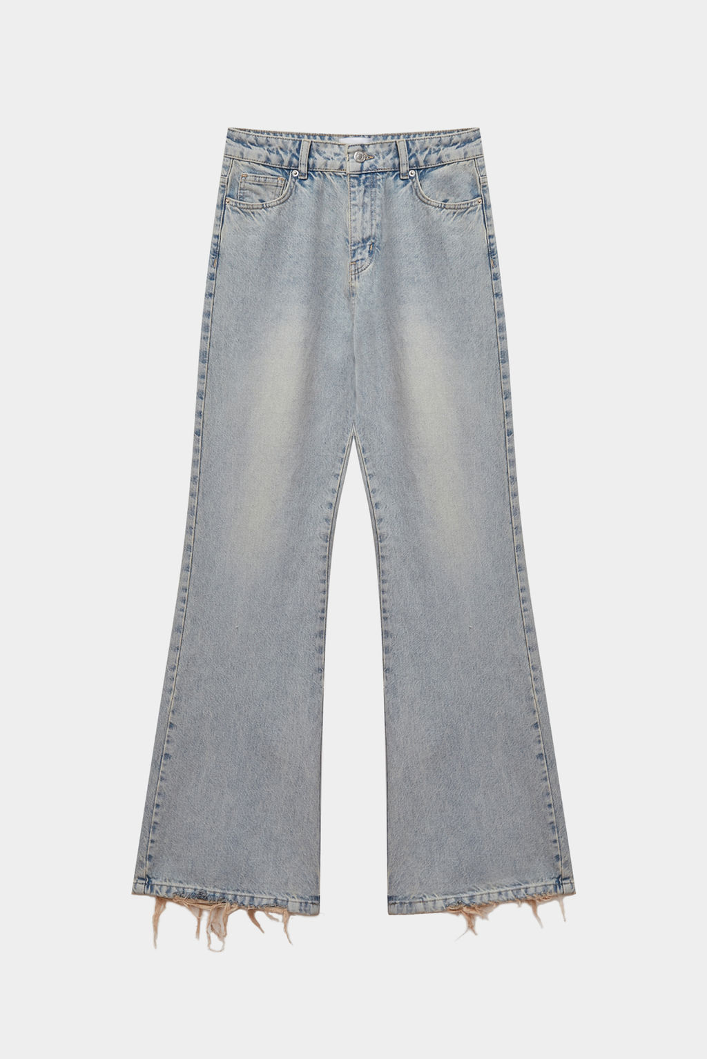 Джинсы клеш с высокой посадкой - Mollis фото 5