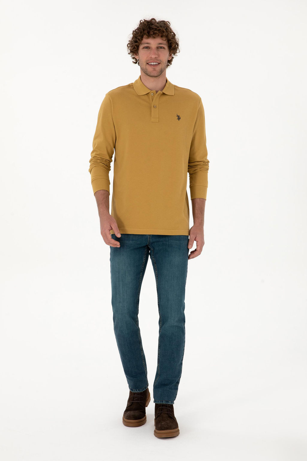 Erkek Ye_il Basic Sweatshirt Sepette S_rpriz _ndirim - U.s. polo assn фото 4