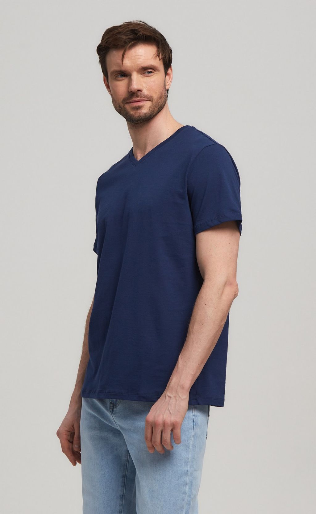 Футболка F111-6000-V d.blue - Fine joyce фото 3