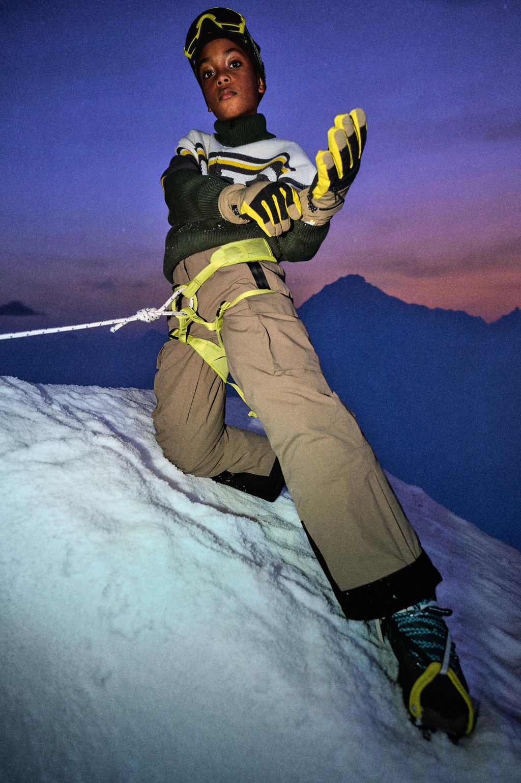 WATERPROOF AND WINDPROOF BRACE TROUSERS RECCO® SYSTEM SKI COLLECTION - Zara фото 12