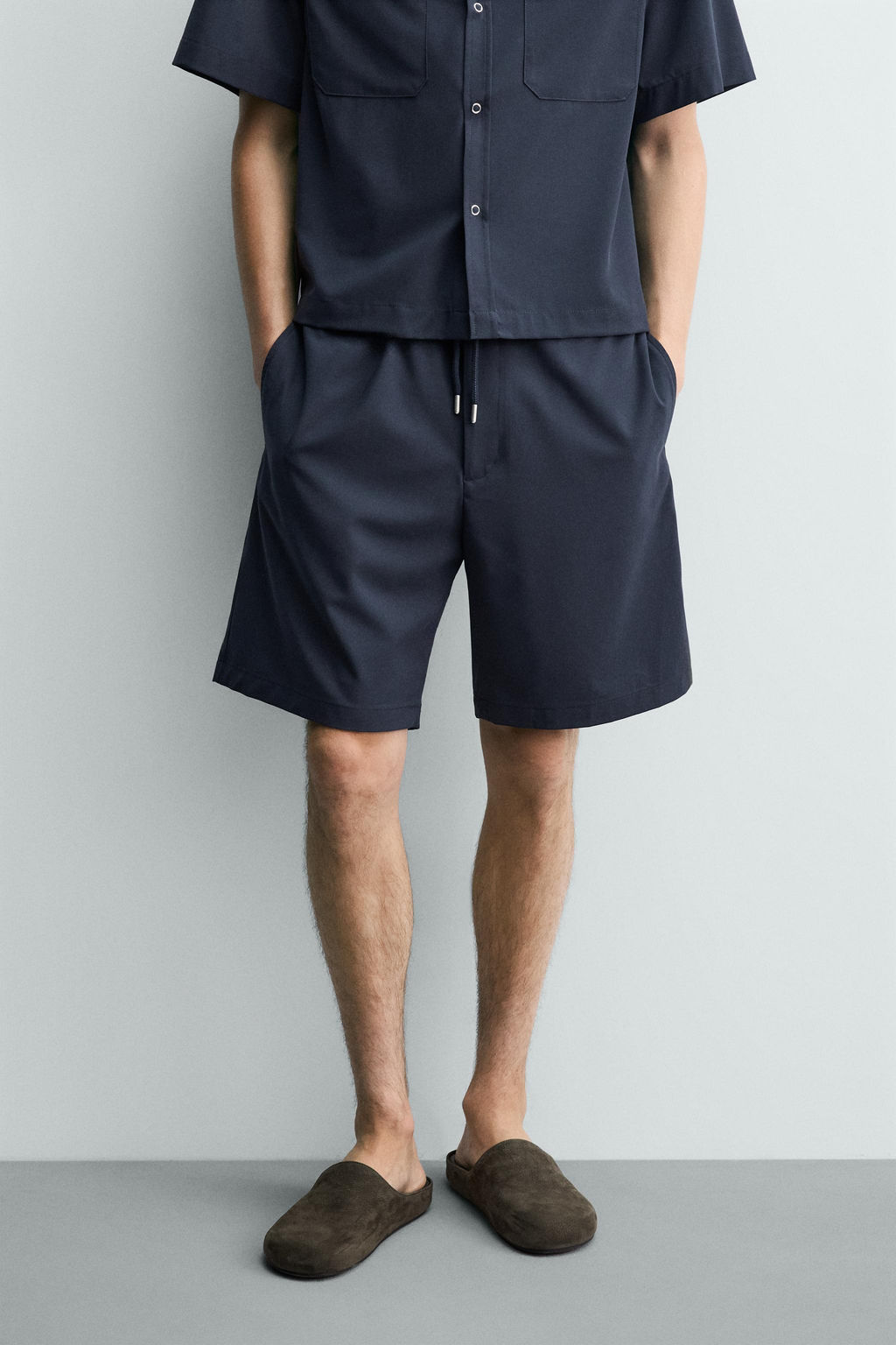 BERMUDA T?CNICA RELAXED FIT / Azul