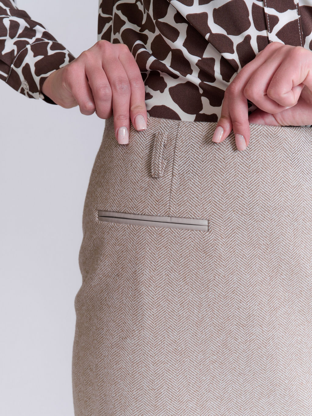 Юбка для холодной погоды в составе ШЕРСТЬ