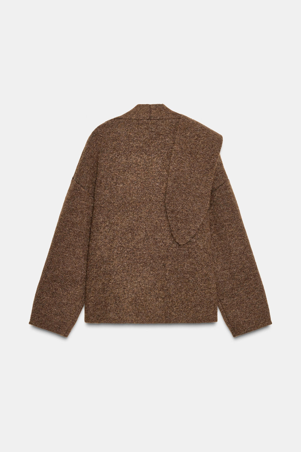 CARDIGAN WITH SCARF DETAIL - Zara фото 6