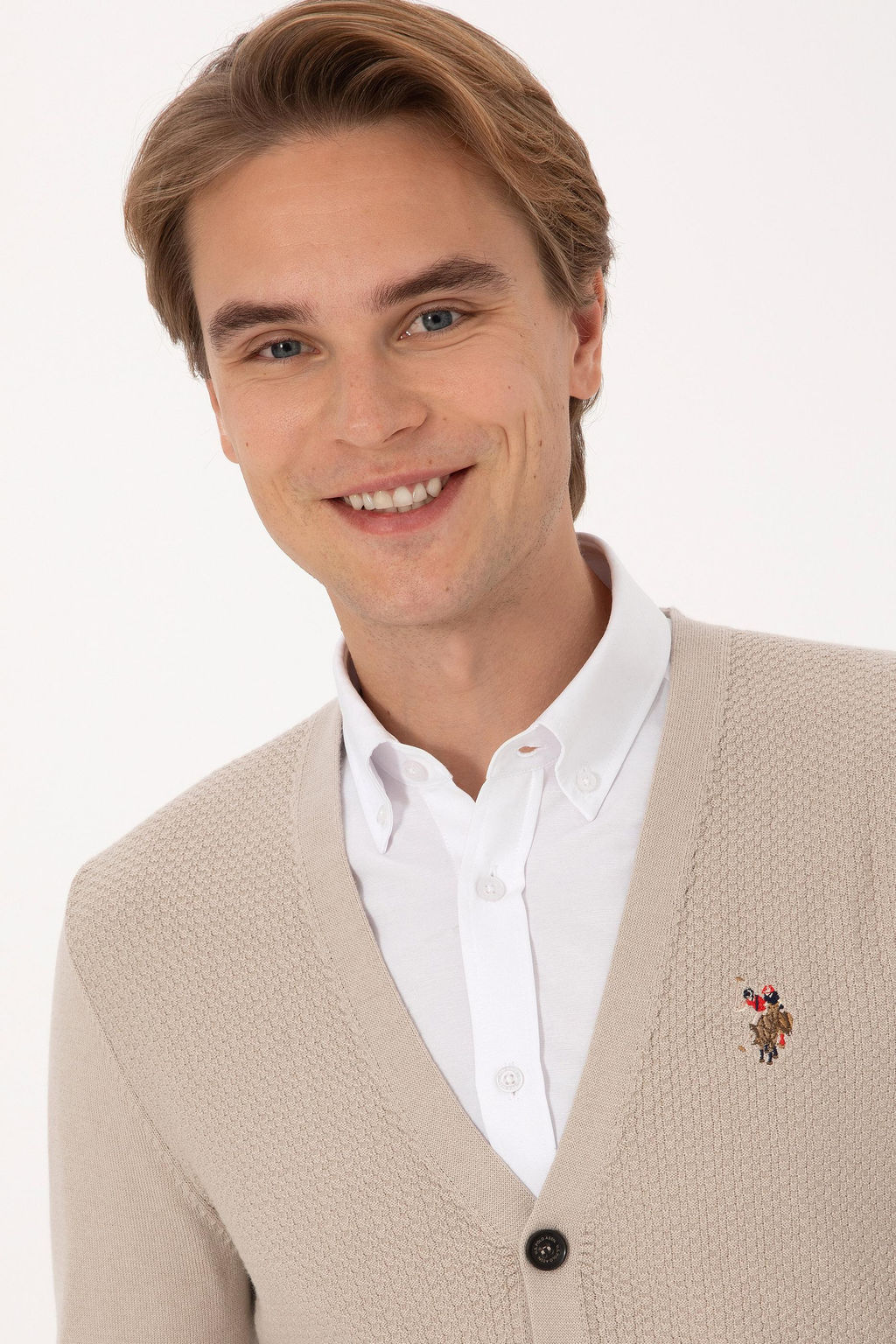 Erkek Ta_ Melanj Basic Triko H_rka - U.s. polo assn фото 2