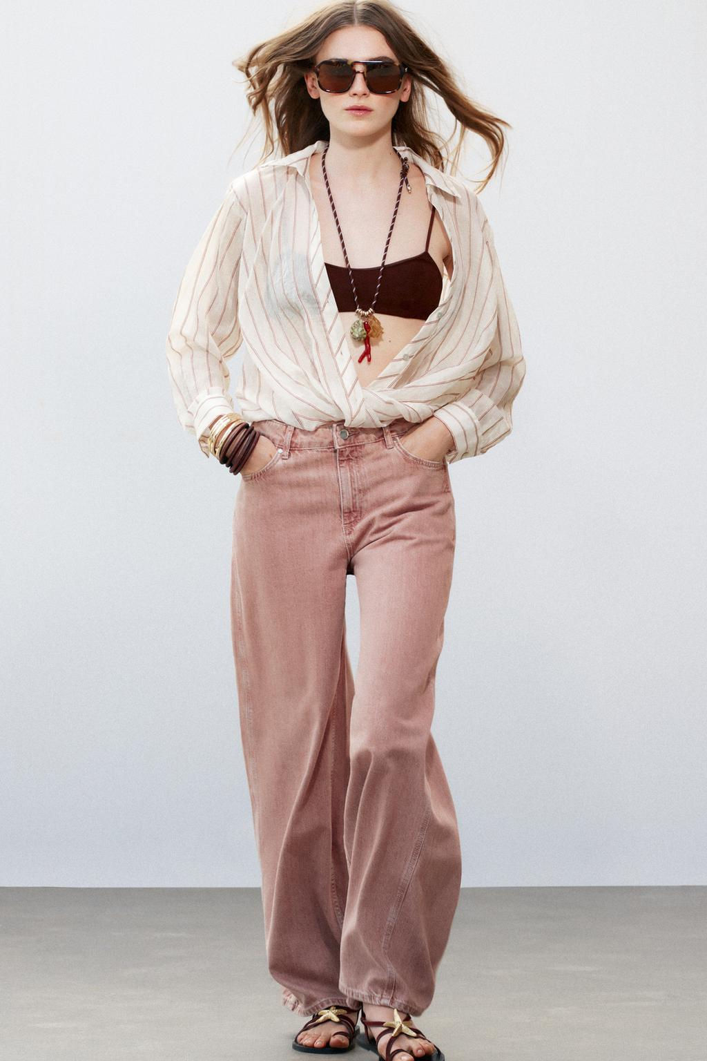 Z1975 WIDE-LEG MID-RISE JEANS