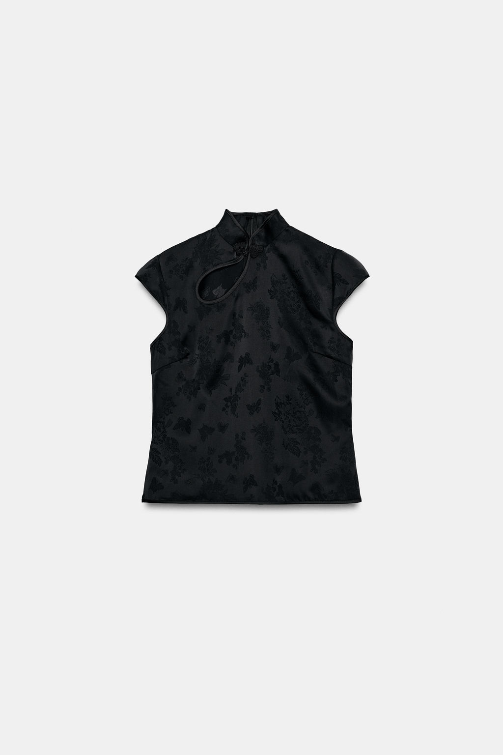 STUDDED HALTER TOP - Zara фото 11