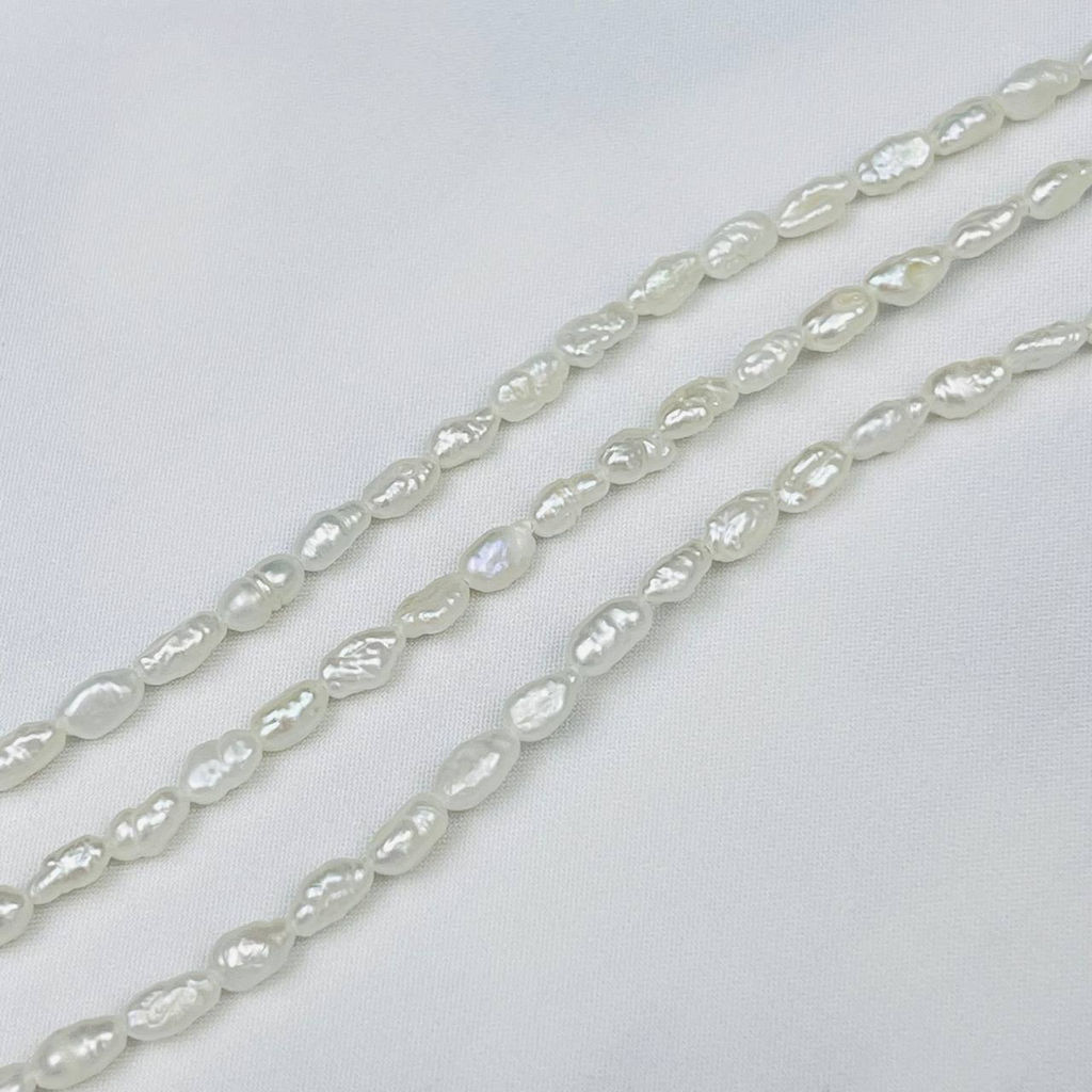 Бусины для украшений из белого Жемчуга 37 см