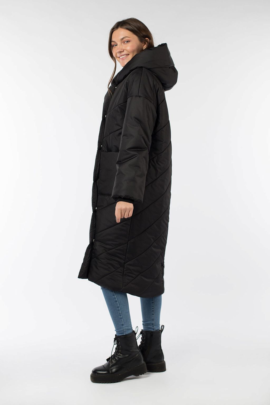 Куртка женская зимняя (синтепон 300) - Империя пальто фото 4