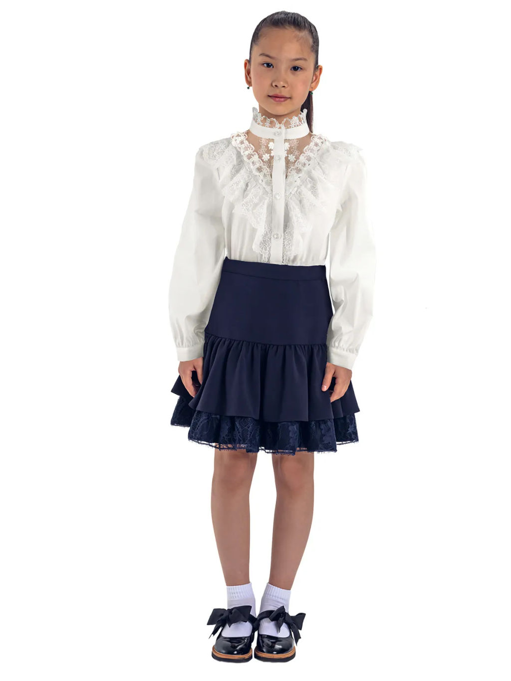 Блузка дев. О76540