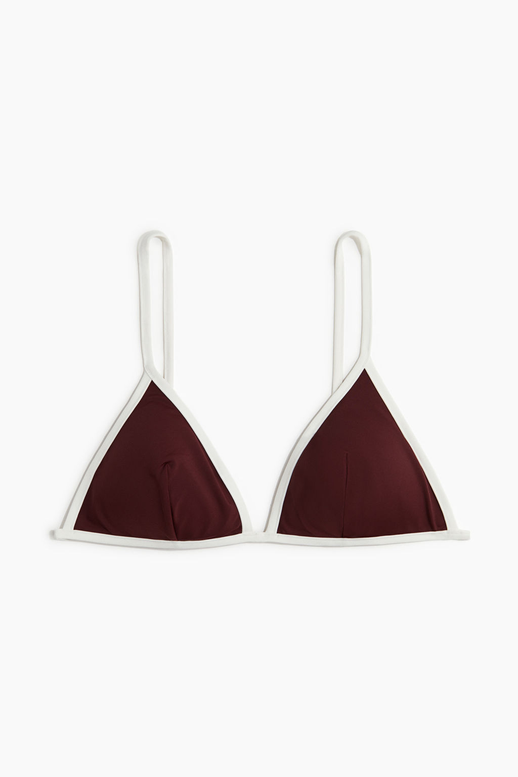 Top de bikini triangular con relleno - H&m фото 2