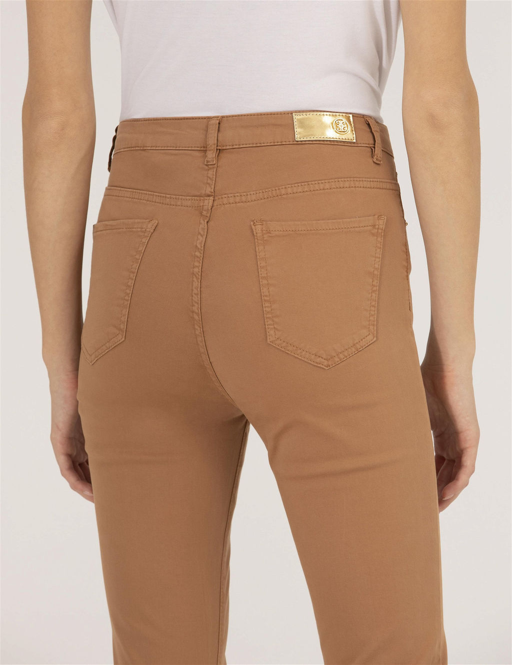 Kahverengi Skinny Fit Kanvas Pantolon - Pierre cardin фото 7