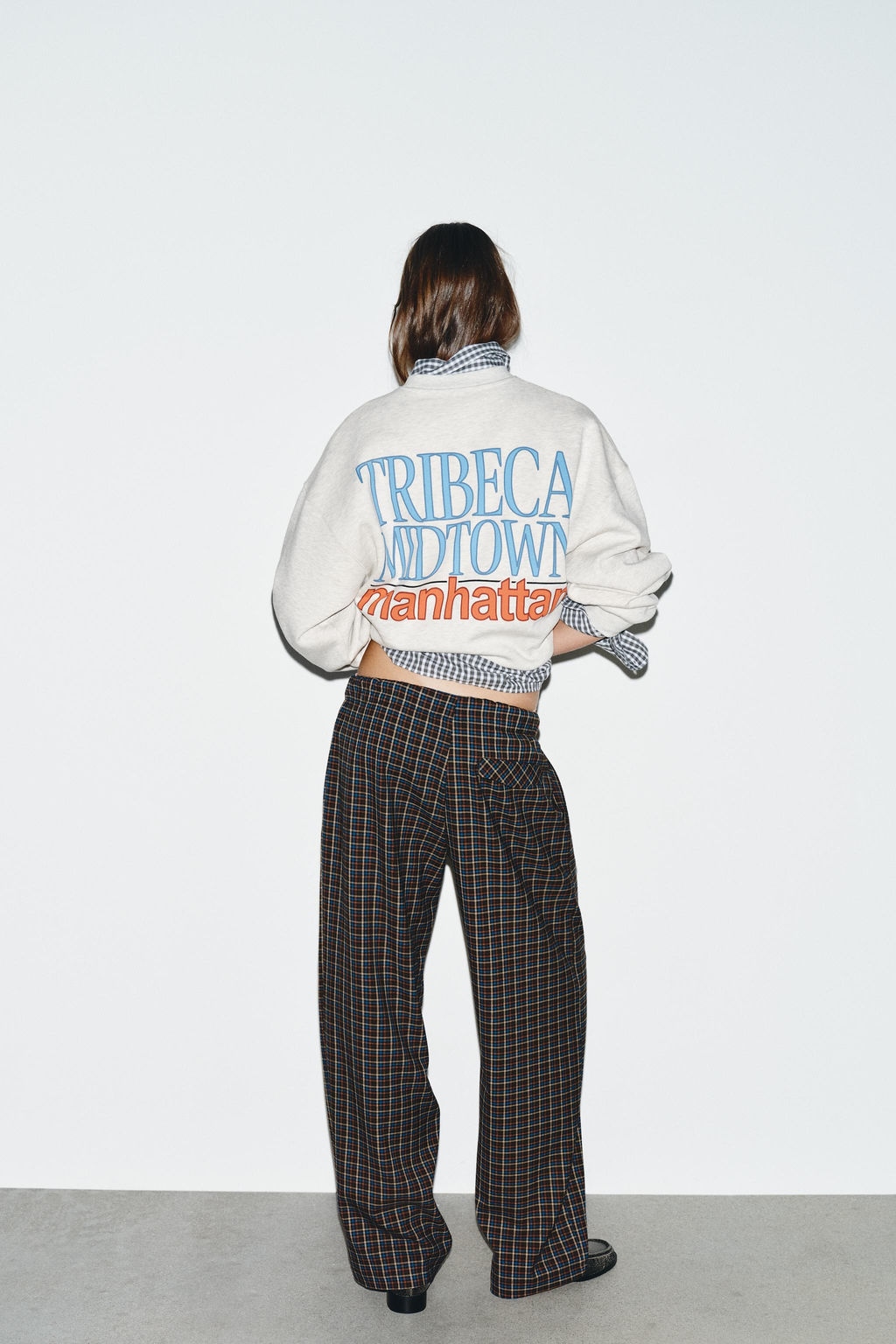 CHECK PYJAMA TROUSERS