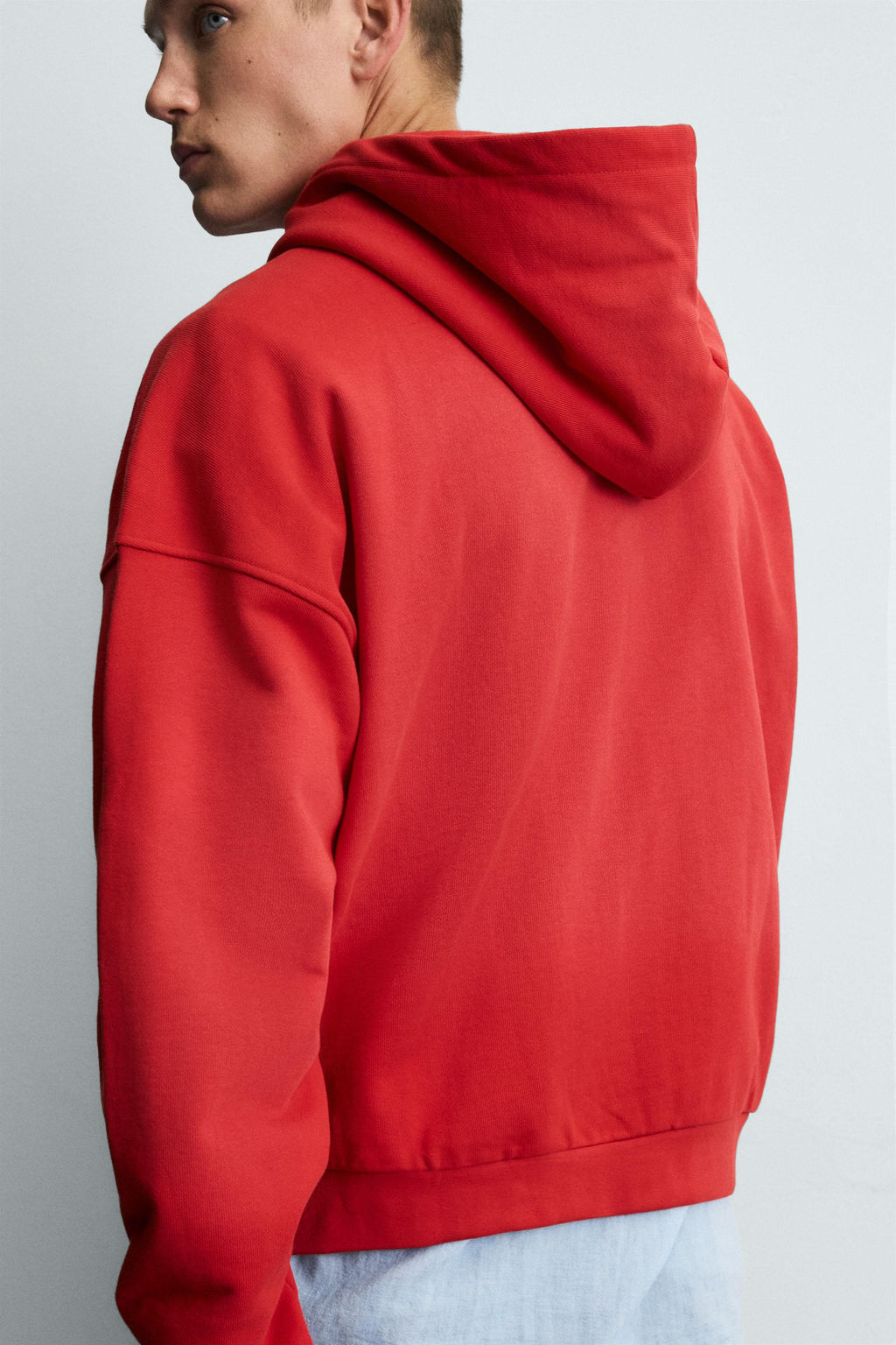 ZIP SWEATSHIRT SPRAY WASH - Zara фото 6