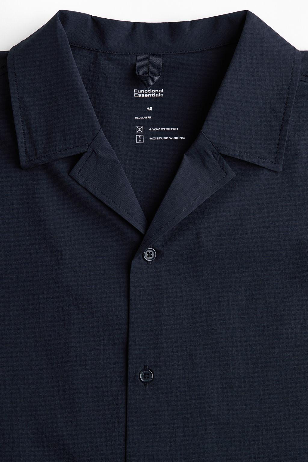 Four-way stretch Regular Fit shirt - H&m фото 3