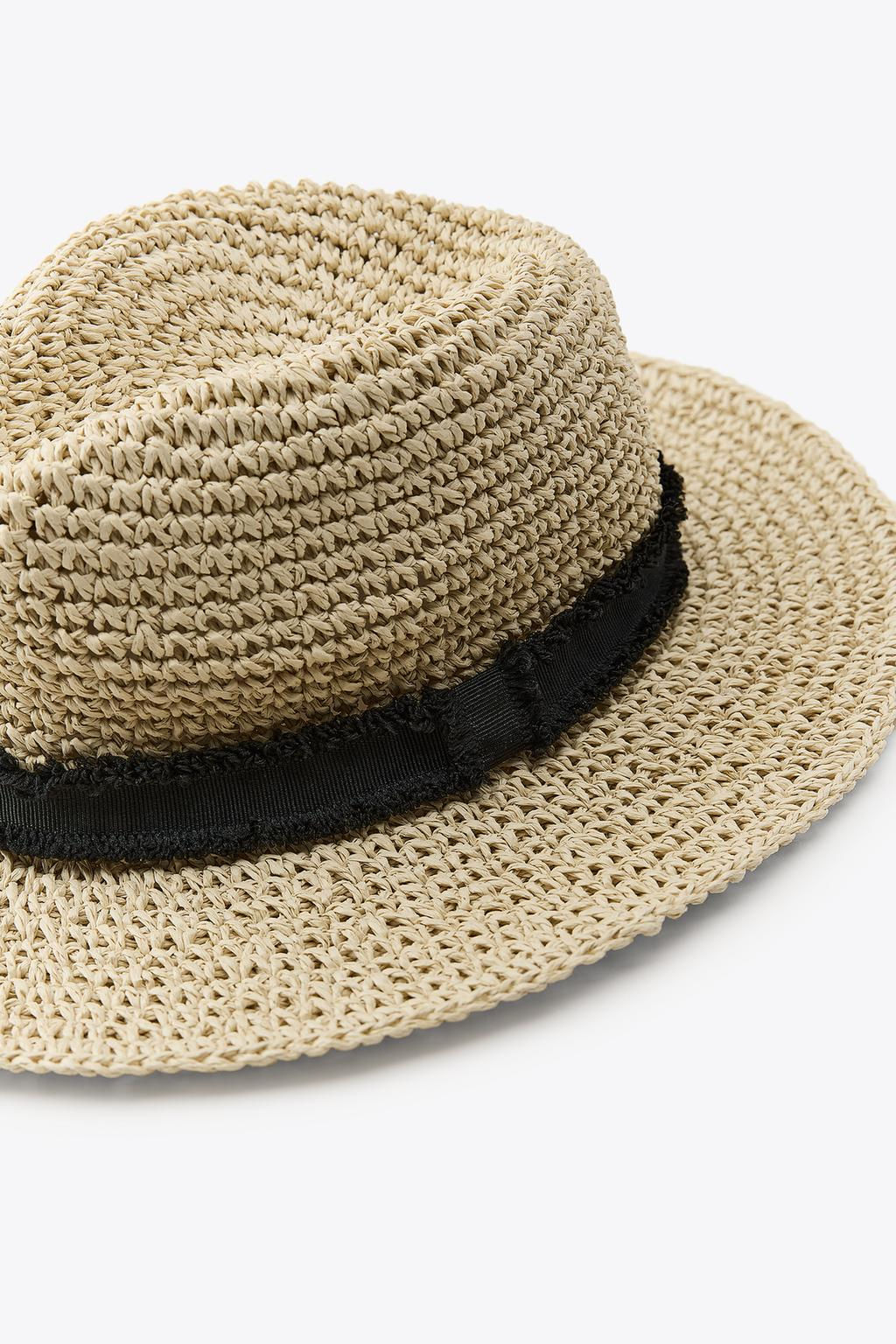 HAT WITH CONTRAST BAND - Zara фото 2