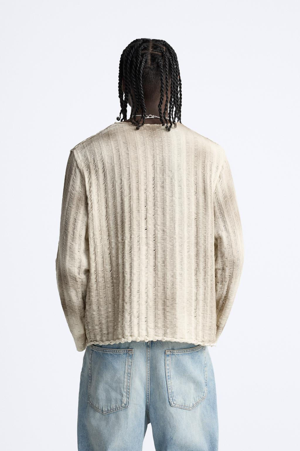 SPRAY PRINT SWEATER - Zara фото 3