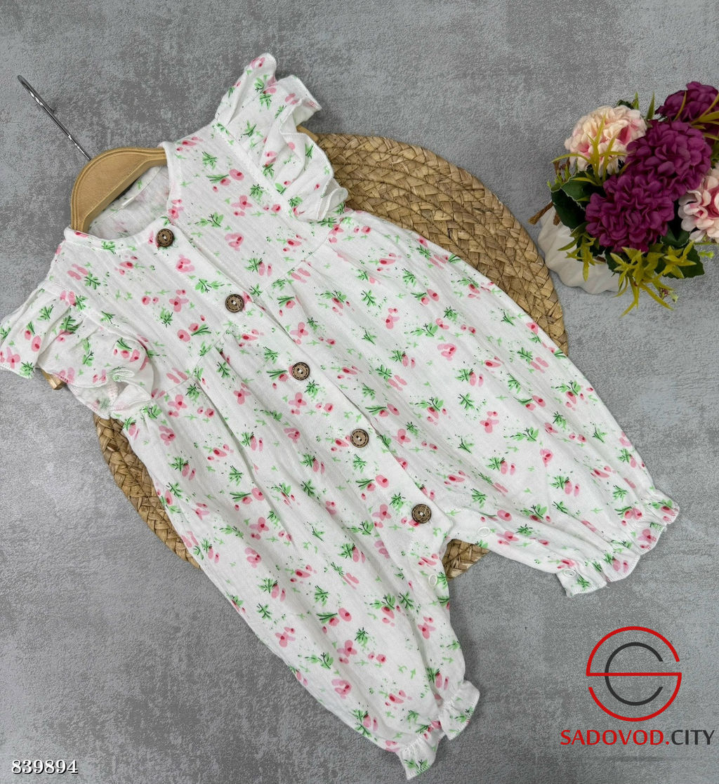 Детский летний муслиновый песочник - Bruno фото 5