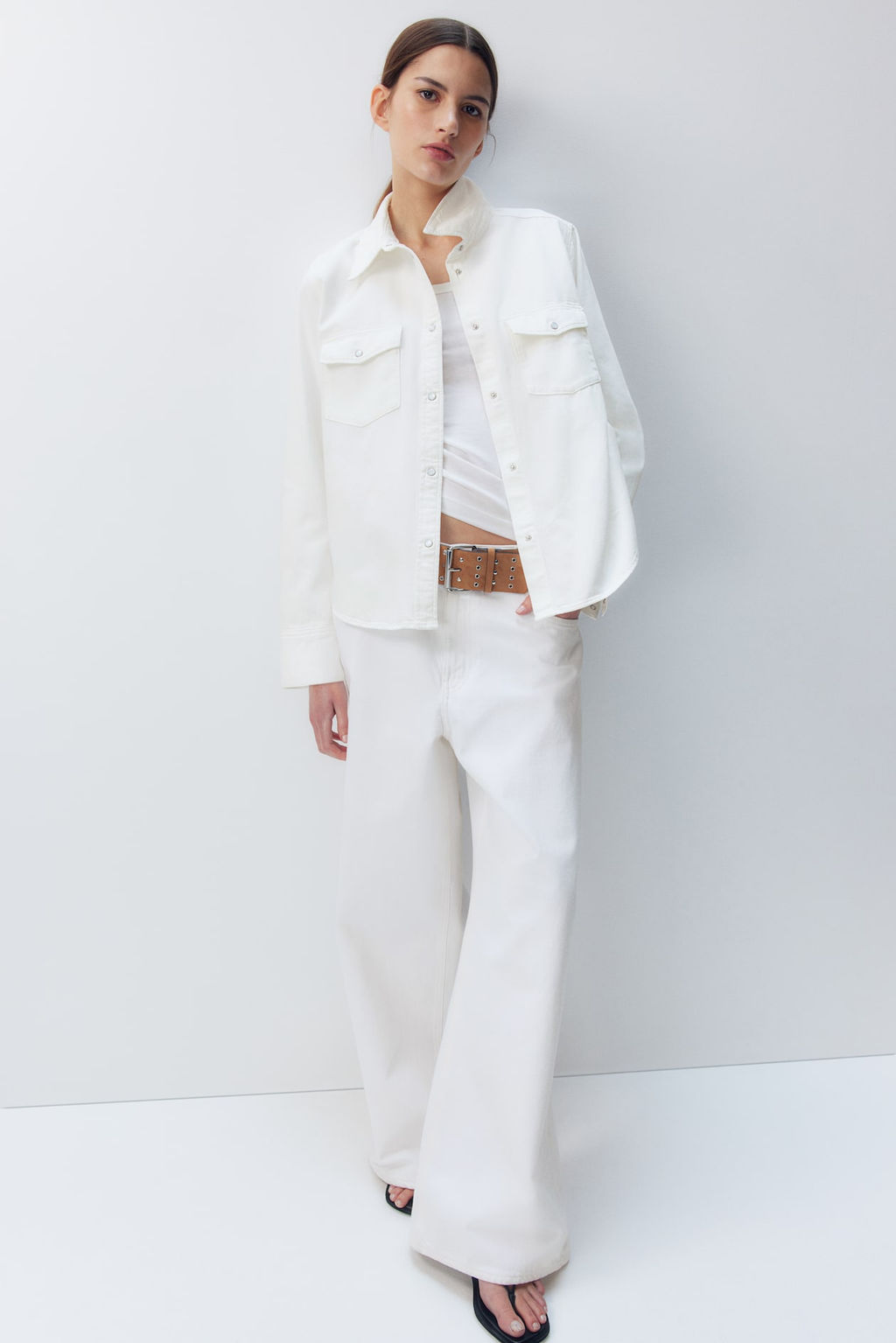 Camisa denim - H&m фото 3