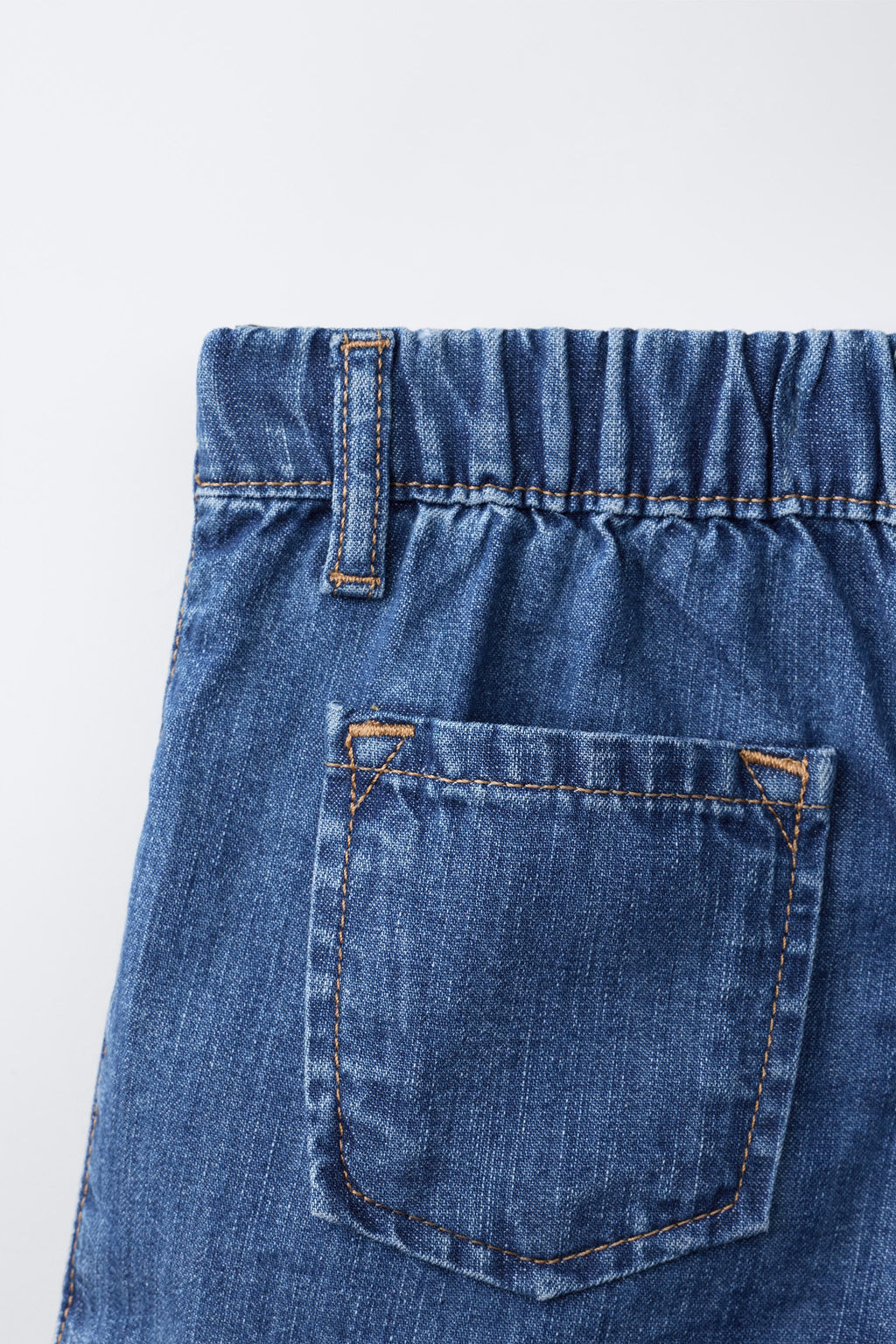 FALDA BERMUDA DENIM / Azul - Zara фото 4