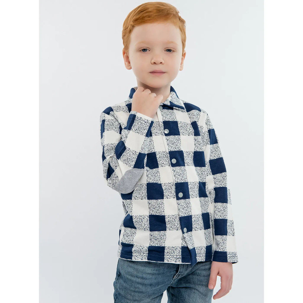 Рубашка футер 2х нитка начёс 0497310302 - Youlala фото 6