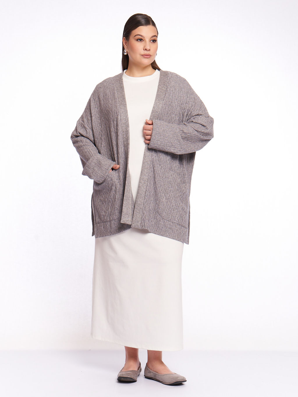 Кардиган вязаный KA07108KOS23