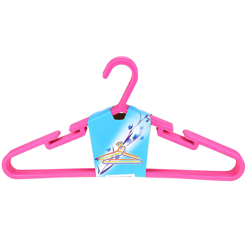 Вешалка-плечики р46-48 Сарафан 40,5х20см, пластик, с пазами, цвета микс, на картоне, цена за 6 штук (Китай) (цена за 1 штуку - 23,06руб) - Домашняя мода фото 3