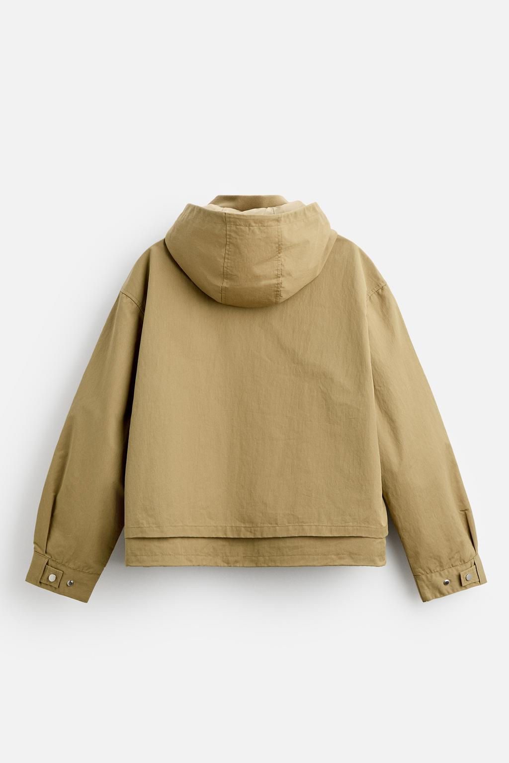 BOXY FIT PARKA WITH POCKETS - Zara фото 8