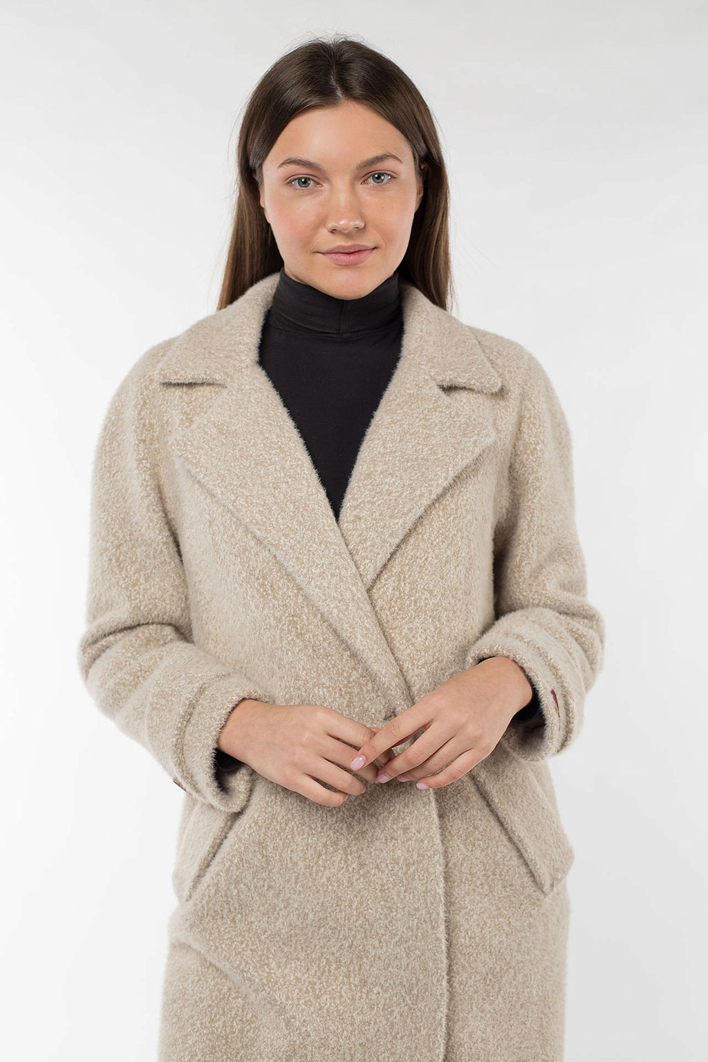 Пальто женское демисезонное - El podio фото 7